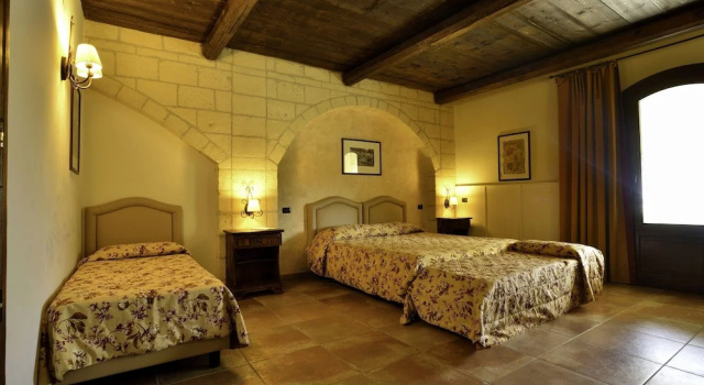 Четырёхместный номер Standard Цокольный этаж c 1 комнатой Hotel Tenuta San Francesco