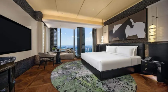 Номер Deluxe Guangzhou Wanbo Elegant Hotel-Flagship