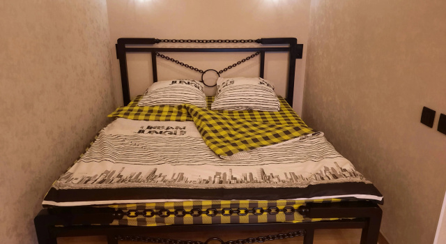 Номер Comfort с балконом и с красивым видом из окна Лофт апартаменты в Новом доме жк Жюль Верн