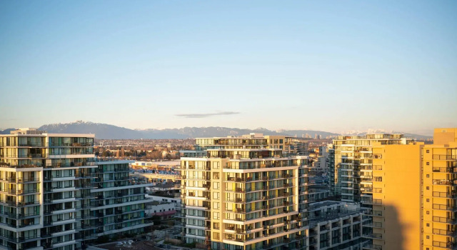 Двухместный полулюкс с видом на город Vancouver Airport Marriott Hotel