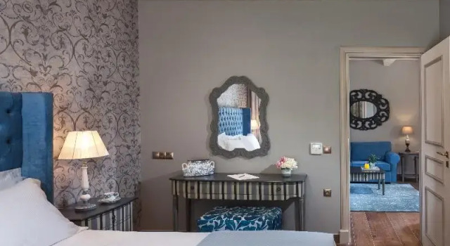 Люкс Superior с балконом и с видом на сад Kyniska Palace Conference & Spa