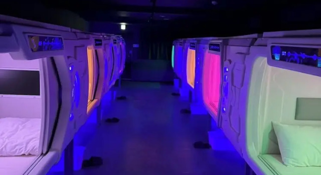Капсула Hotel Galaxy Pod 北越谷店