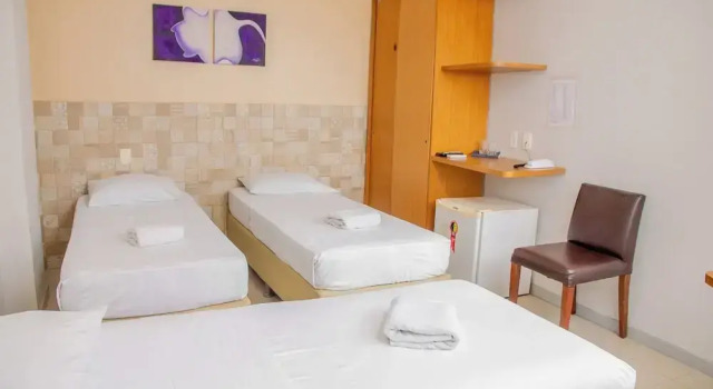 Трёхместный номер Standard Hotel Italia Beach - Na Beira Mar Natal RN