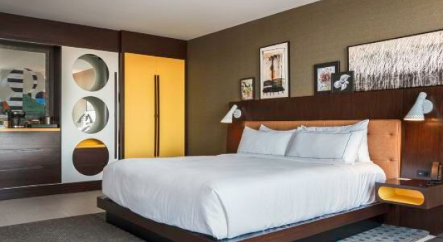 Люкс с видом на бассейн Hilton Buena Park Anaheim
