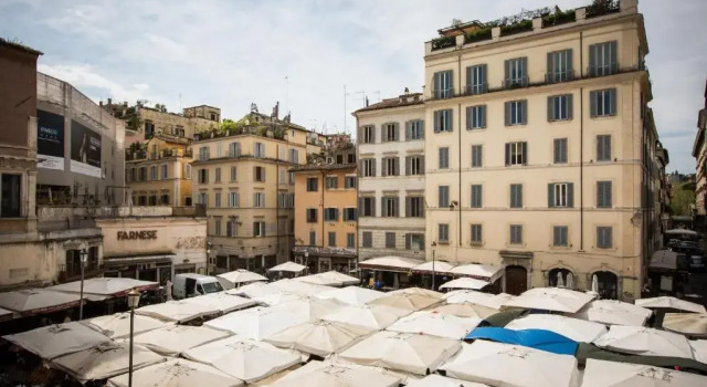 Апартаменты с 2 комнатами BBHOMEROME - Campo dei Fiori Deluxe with View