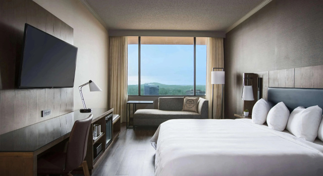 Одноместный номер Deluxe с видом на бассейн Sonesta Nashville Airport
