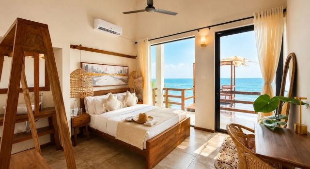 Двухместный номер Standard рядом с пляжем Ocean Bliss by Sugar Coliving