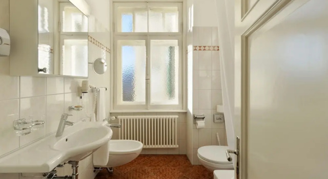 Одноместный номер Standard с балконом Hotel Waldhaus Sils