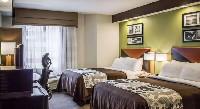 Четырёхместный номер Standard Sleep Inn Beaver- Beckley