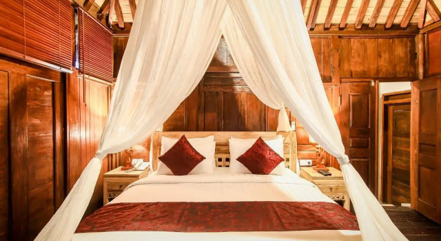 Номер Deluxe Keramas Sacred River Retreat Resort and Villa