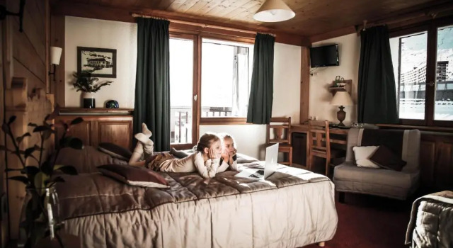 Четырёхместный номер Standard Hôtel Le Refuge