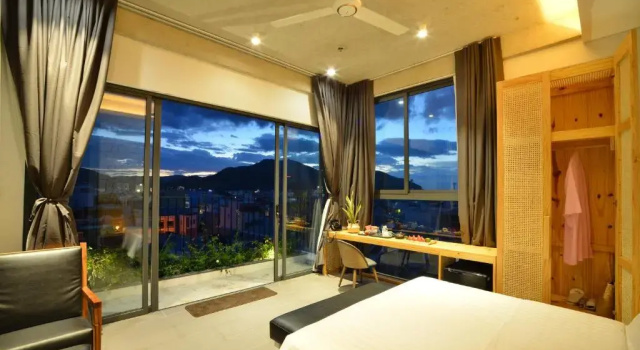 Двухместный номер Deluxe с балконом TMS Luxury Residence Quy Nhơn