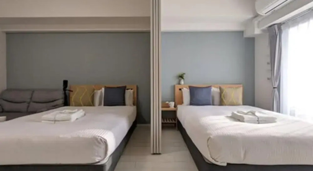 Студия Deluxe ESLEAD HOTEL Namba Daikokucho