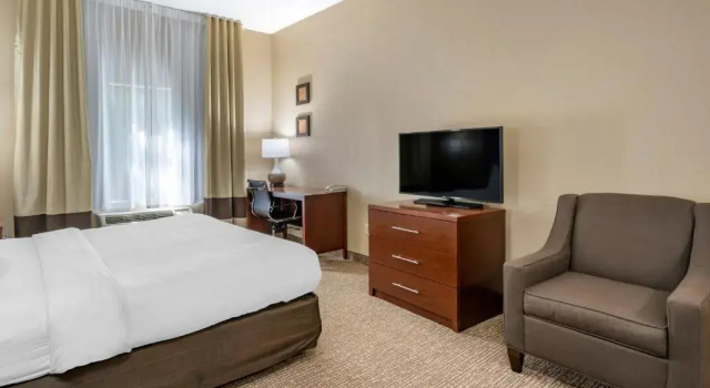 Двухместный люкс Цокольный этаж Comfort Inn & Suites St Louis-OFallon