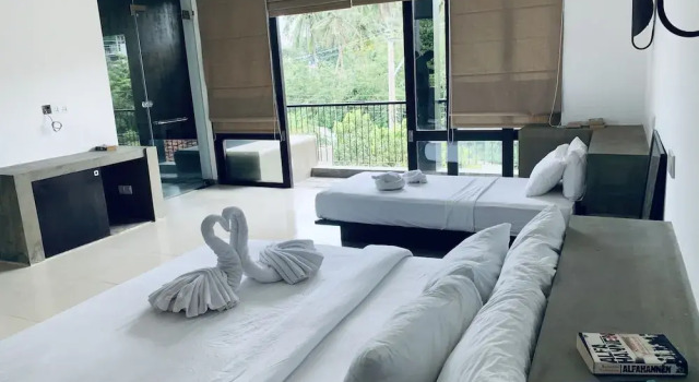 Трёхместный номер Deluxe c 1 комнатой с видом на сад Handagedara Resort & Spa