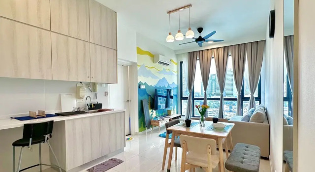 Двухместные апартаменты Comfort с видом на город SKS Pavillion Residences - High Floor with Singapore View