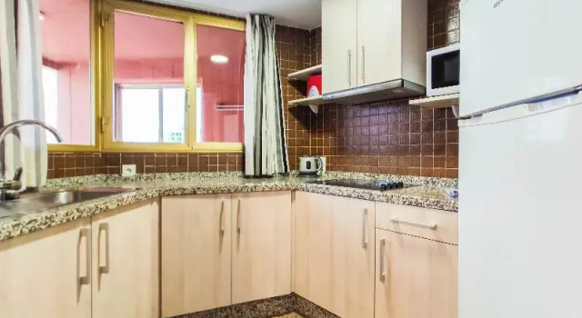 Апартаменты c 1 комнатой с балконом Picasso-Fincas Benidorm