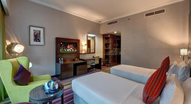 Двухместный номер Deluxe Marriott Hotel Production City, Dubai