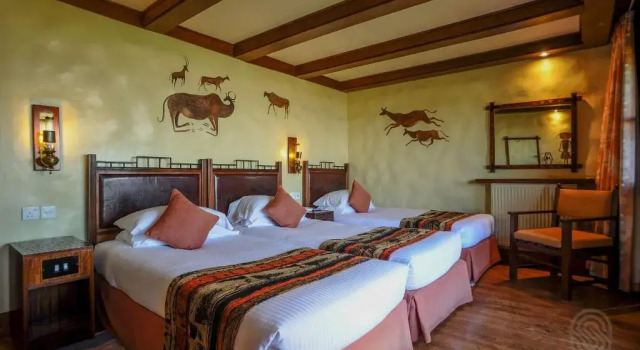 Трёхместный номер Standard Ngorongoro Serena Safari Lodge