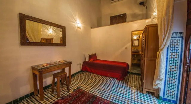 Standart dört kişilik oda Riad Gzira Fez