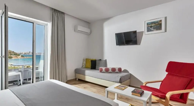 Двухместный номер Standard с видом на море Almiros Beach