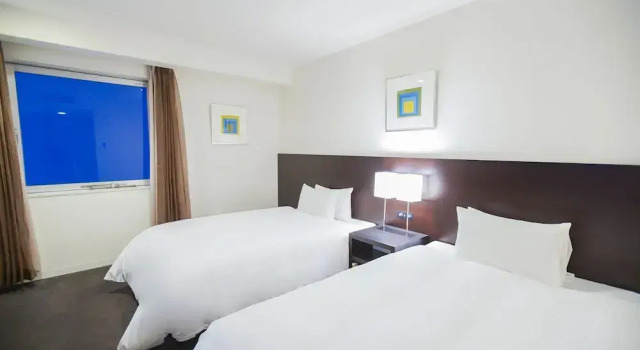 Двухместный West Wing номер Tower Hotel Sunroute Tokushima