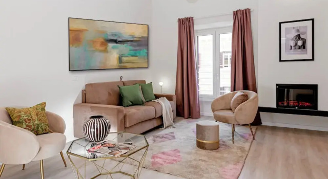 Апартаменты Deluxe с видом на город Best Vatican Apartment