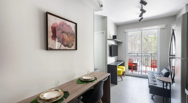 Easy Star - Studio Encantador na Vila Mariana - EO01H, Забронировать Отель Бра Сан-Пауло, рядом с Культурный центр «Сан-Паулу»