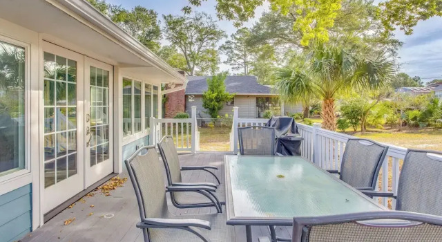 Walk to Ocean: Home w/ Deck in North Myrtle Beach
