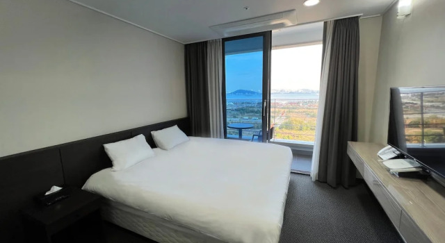 Двухместный номер Deluxe с видом на океан Incheon Rivieraverium Hotel
