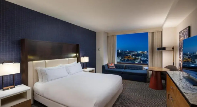 Двухместный номер с видом на город Hilton Austin