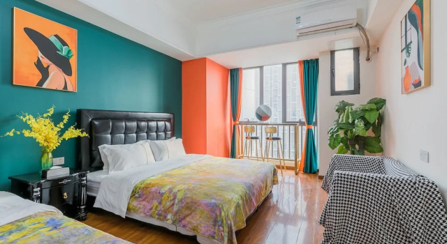 Двухместный номер Luxury Lavender Apartment Branch