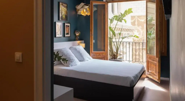 Двухместный номер с балконом Hostal Sol y K