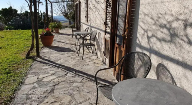 Апартаменты с видом на сад Agriturismo Bio Aia della Colonna