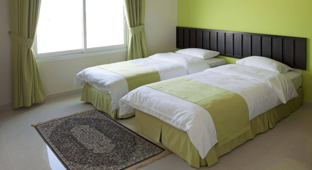 Dhilal Hotel Apartments, Rezervasyon Daire Mu‘askar al Murtafi‘ah daireler, Daire