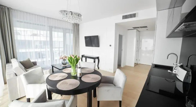 Апартаменты с 2 комнатами с видом на море Dune Beach Luxury Suites