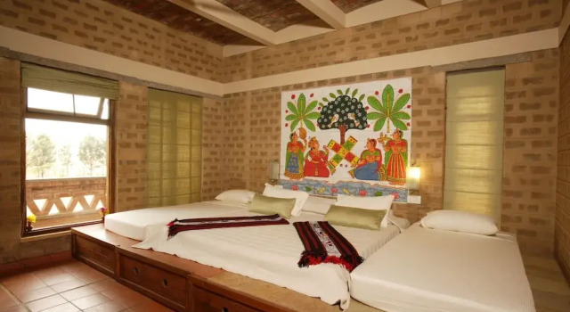 Четырёхместный семейный номер Standard Our Native Village Eco Resort
