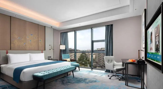 Двухместный номер Deluxe Wyndham Changzhou Liyang