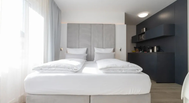 Студия Comfort zzzpace Smart-Hotel Bielefeld Zentrum
