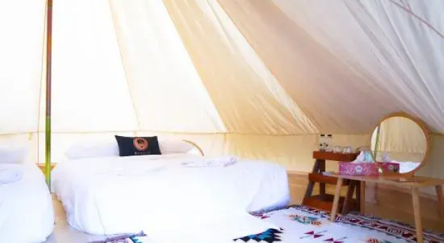Семейный тент с видом на сад Yellowstone Camps Resort Khao Yai