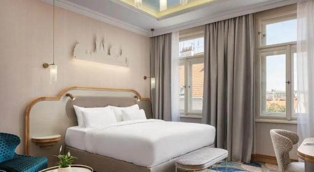 Deluxe Dvoulůžkový s manželskou postelí pokoj Allure Hotel & Residence Prague