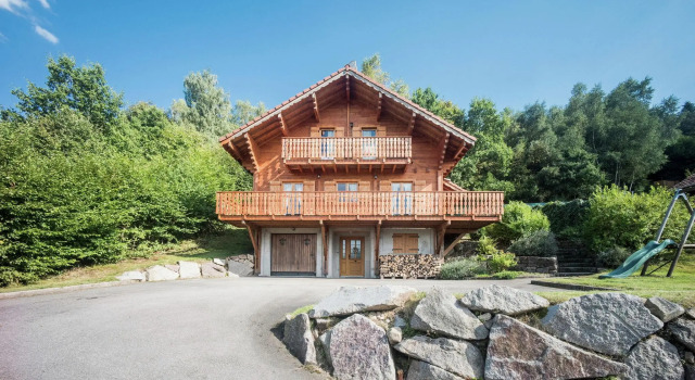 Chalet with panoramic view over the Meurthe Valley