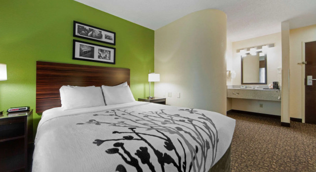 Четырёхместный номер Standard Sleep Inn & Suites Omaha Airport