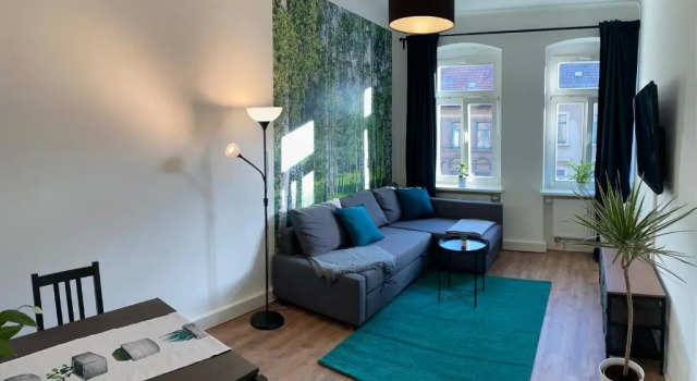 Newly renovated holiday apartment, Prenota Appartamento Alt-West Lipsia, vicino a Stazione Leipzig-Leutzsch