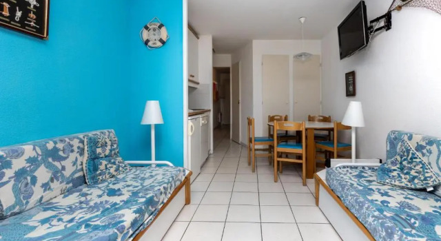 Doré Appartement T1bis avec piscine, Забронировать Апартаменты/квартира Отели Côte landaise с бассейном, Бассейн