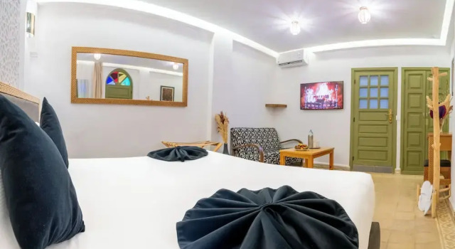 Camera doppia Deluxe con vista sul cortile Riad Hamdane et SPA