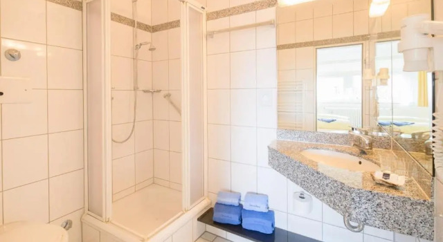Одноместный номер Standard с балконом Hotel Strandburg