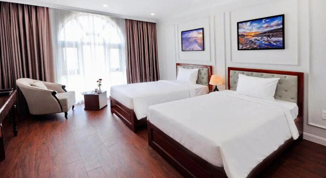 Двухместный номер Deluxe с видом на море Sunflower Hotel Phú Yên