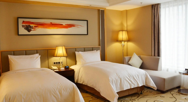 Двухместный номер Deluxe Wyndham Grand Plaza Royale Mingfa Zhangzhou