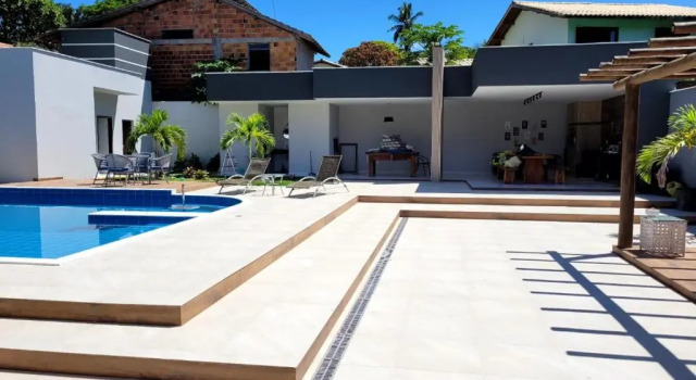 Casa Alto Padrão Com Piscina , 5 quartos